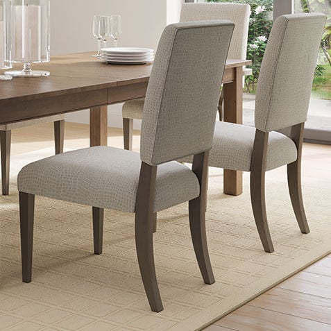 Hadley Dining Side Chair: Square Back, Tapered Leg Product Tile Hover Image 207160