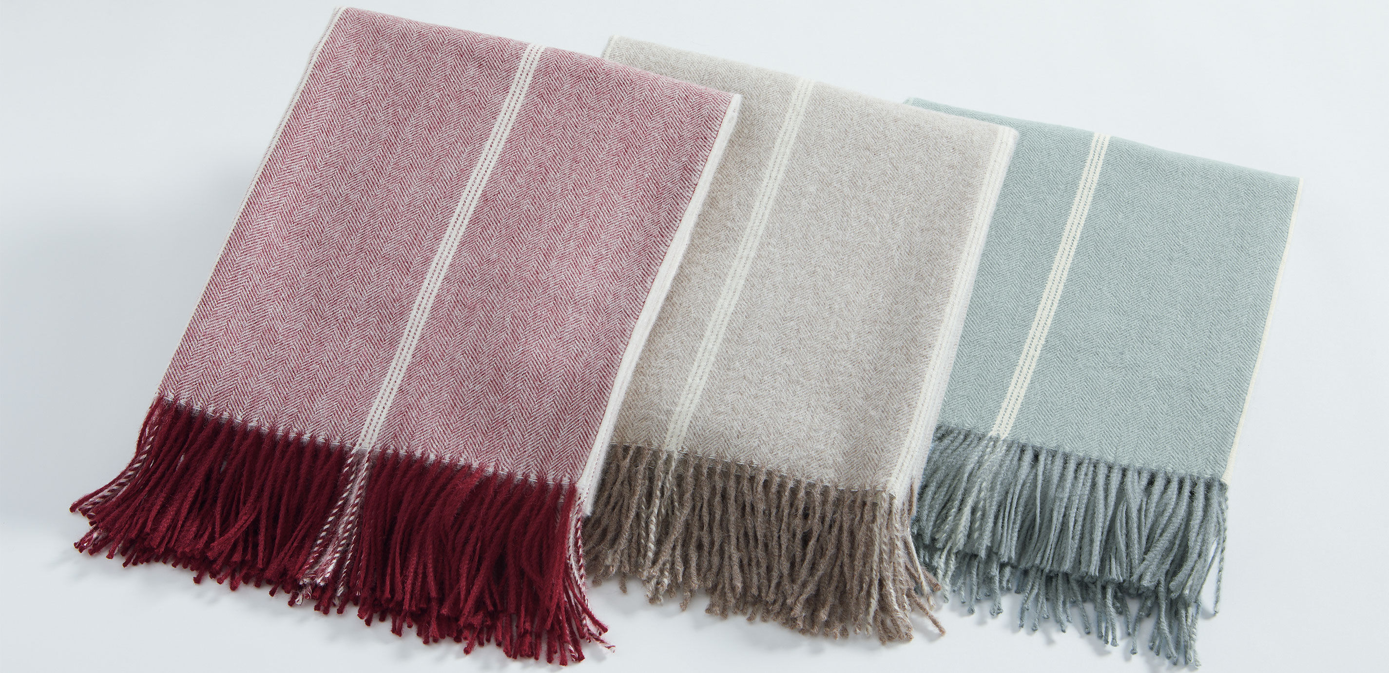 Herringbone Stripe Alpaca Throw_3