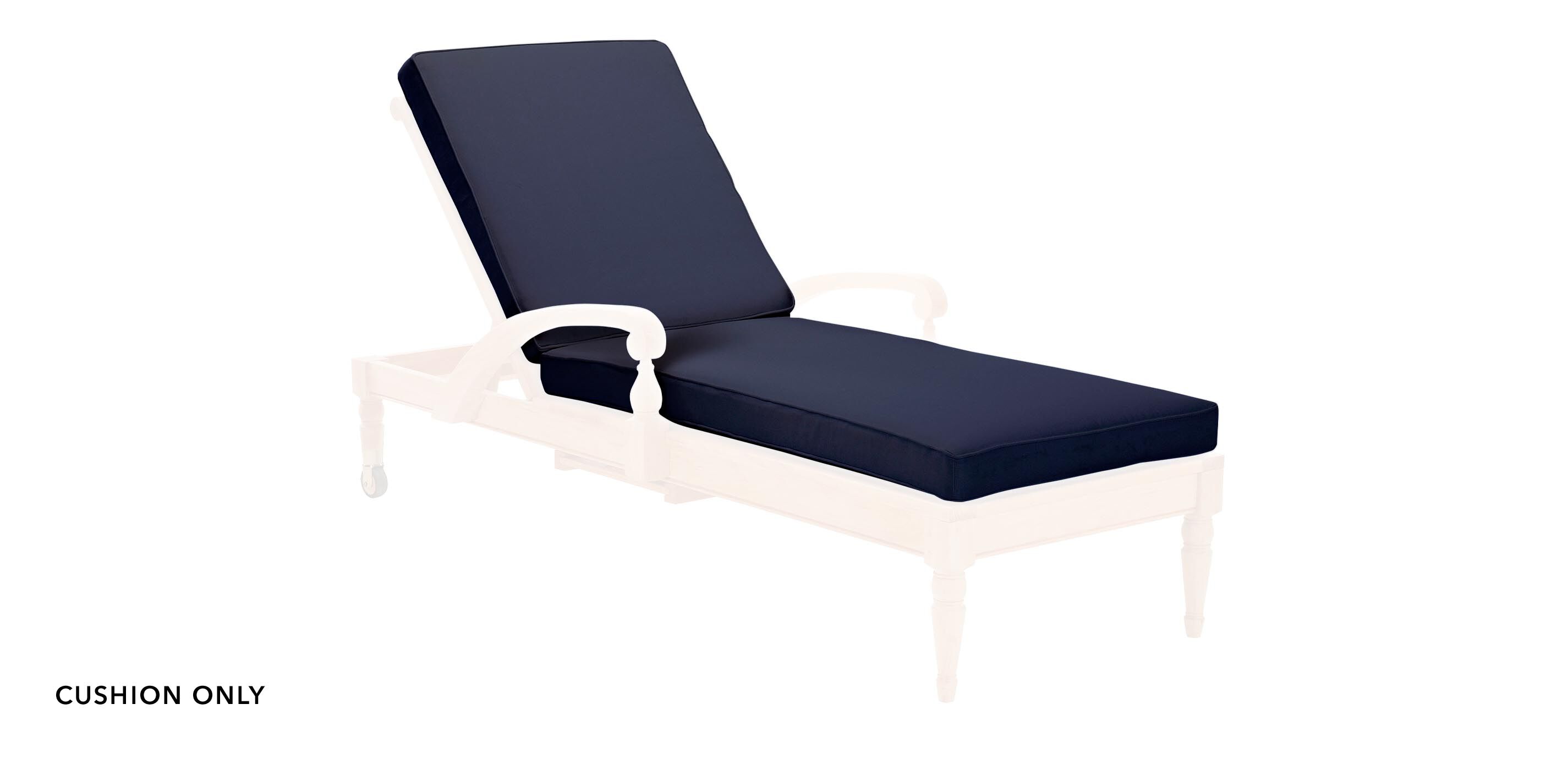 Millbrook Outdoor Chaise Replacement Cushion Set