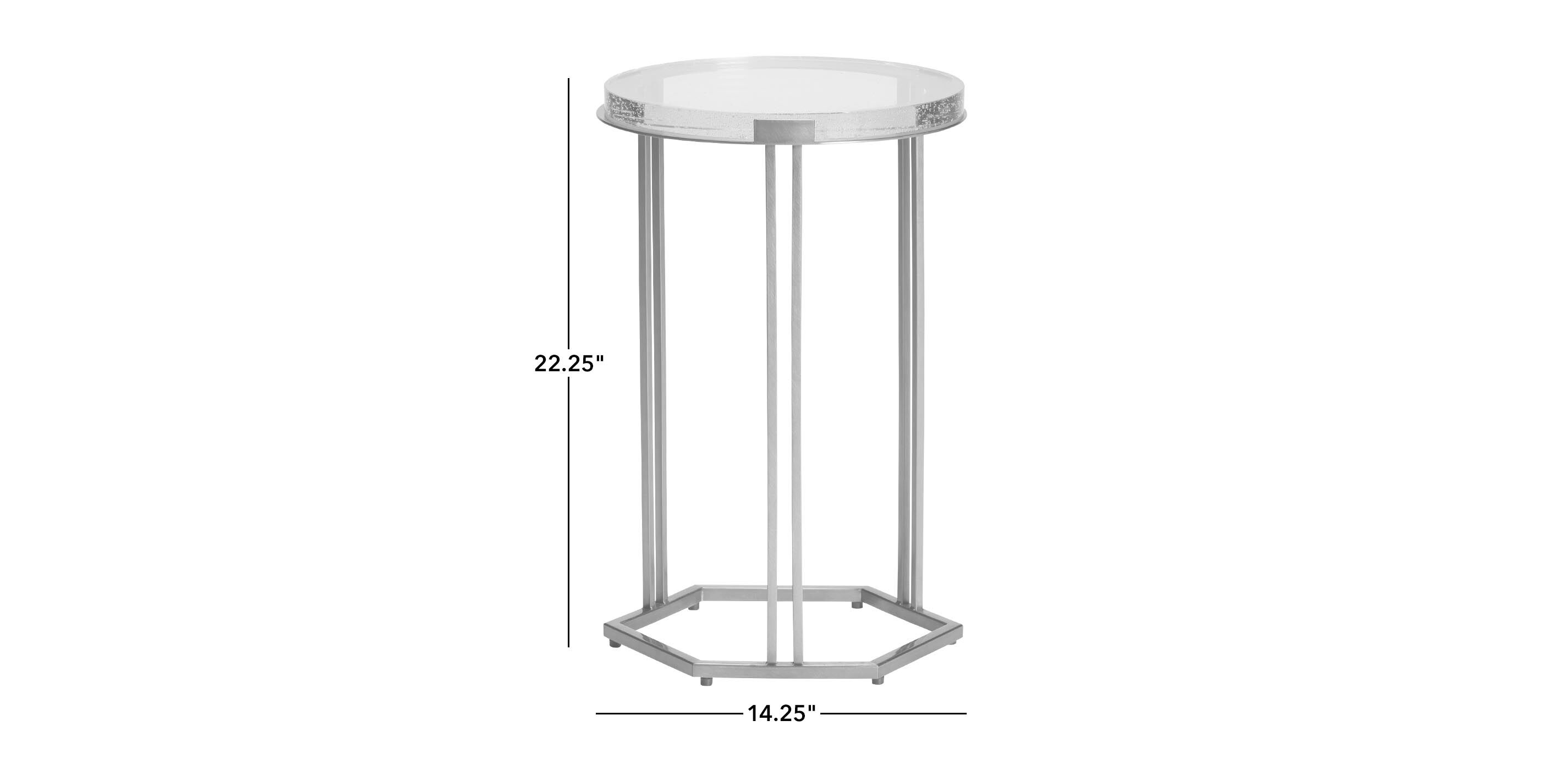 Arden Accent Table, Brass_1