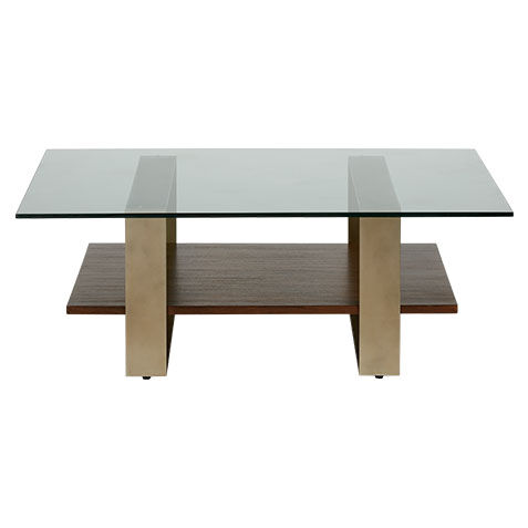 Rosemoor Square Glass-Top Coffee Table image