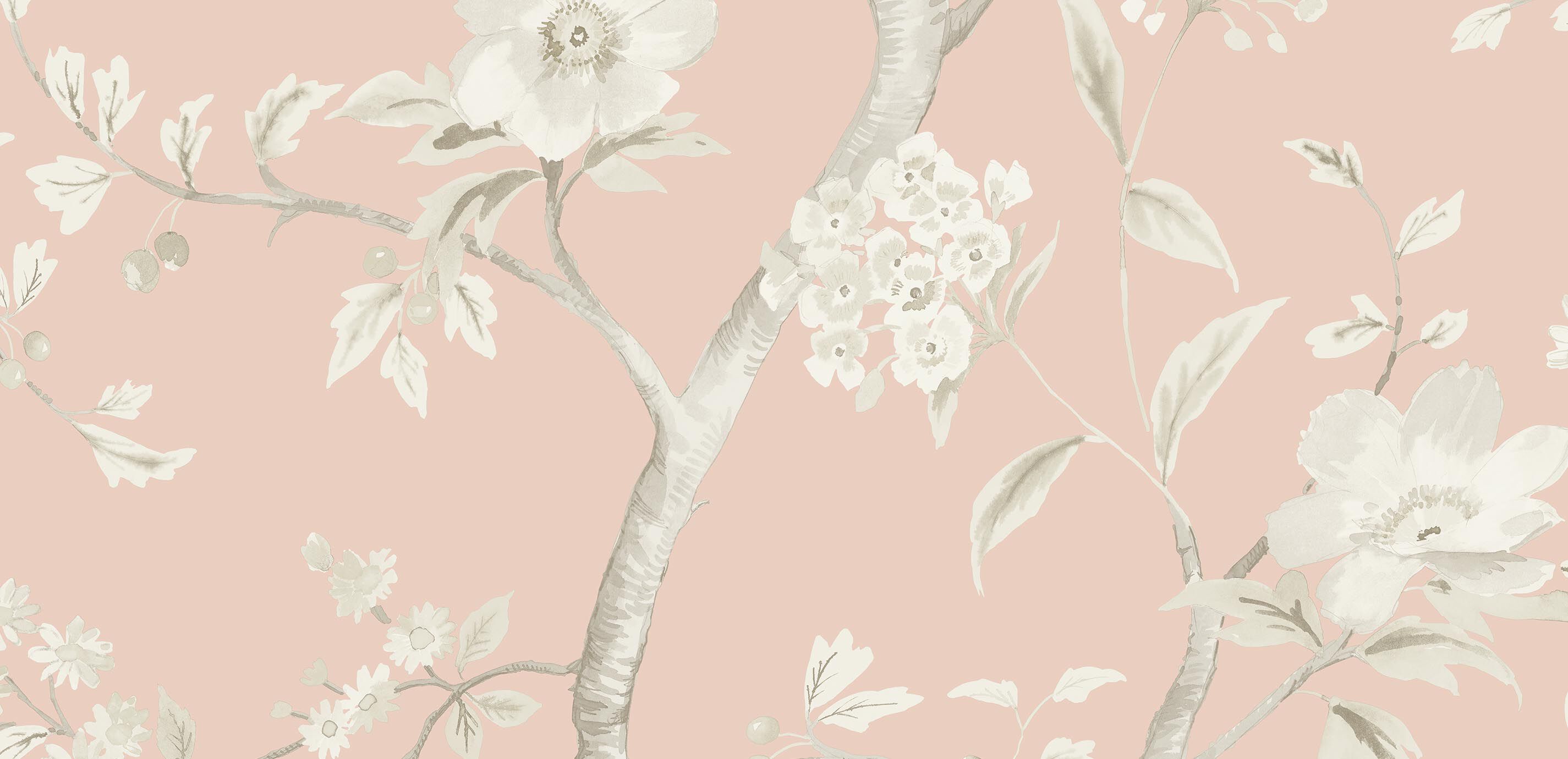 Jasmine Floral Wallpaper