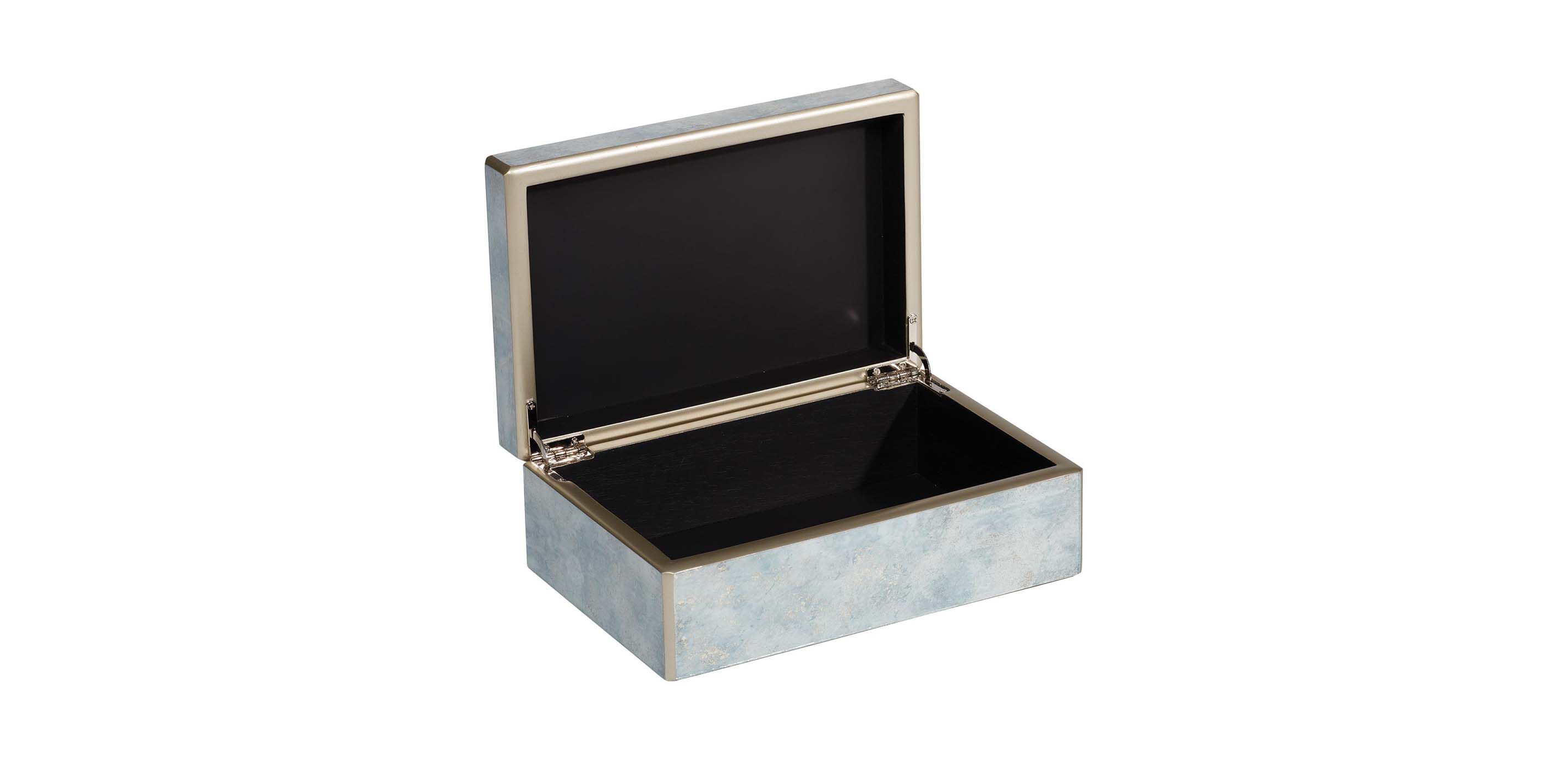 Zaria Small Reverse-Painted Blue Mirror Box_1