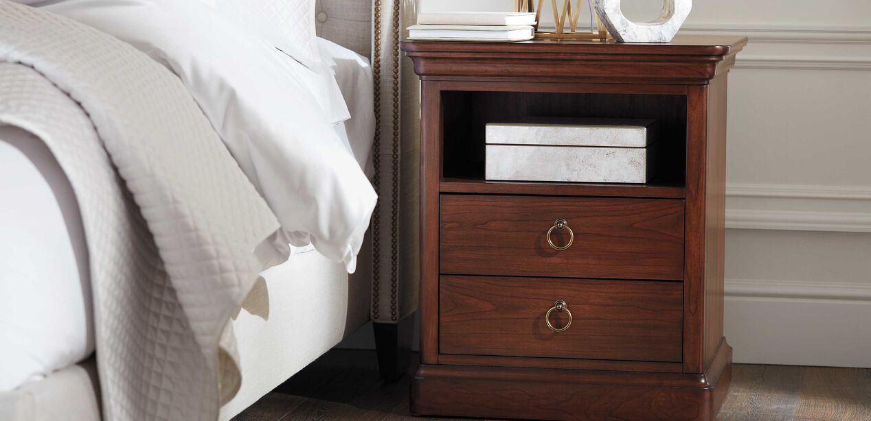 12 Inch Night Table Louis Small Night Table | Small Night Stand | Ethan Allen