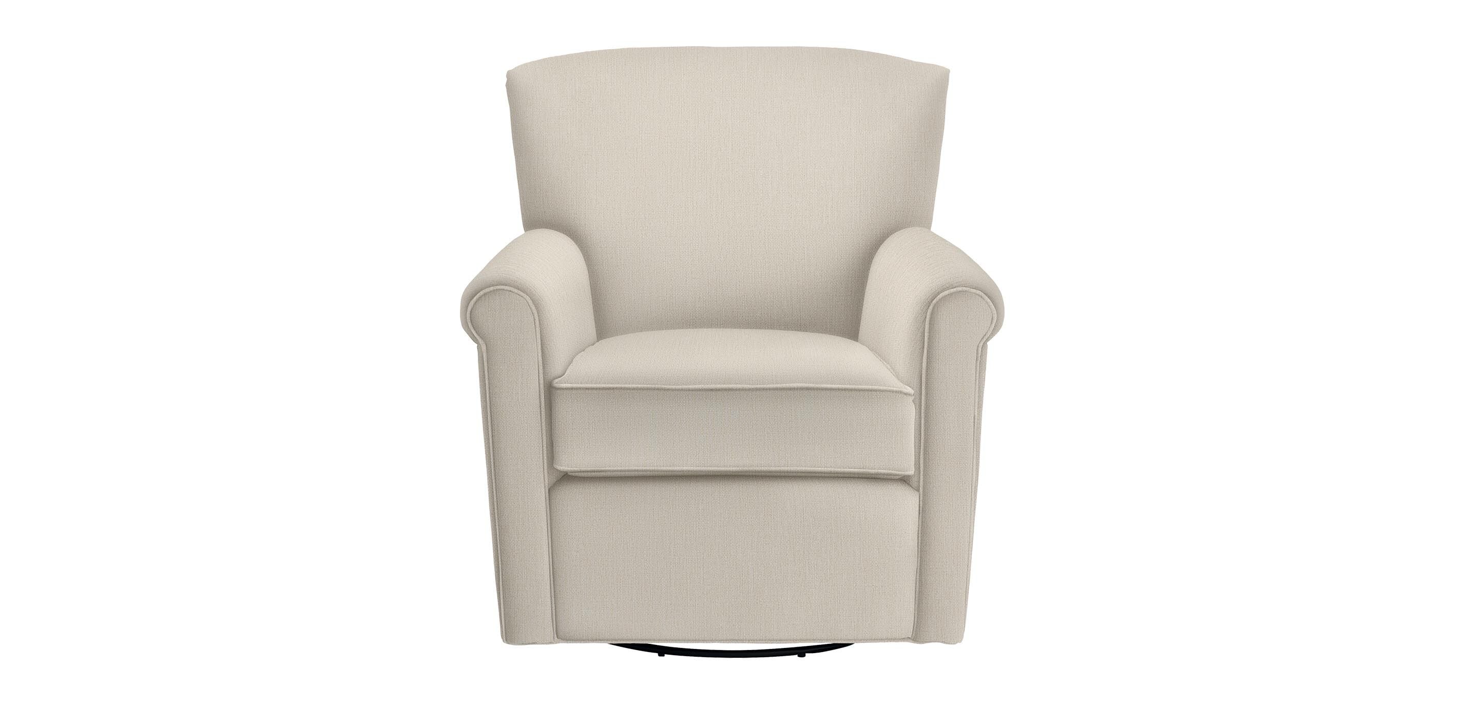 Turner Roll-Arm Swivel Chair