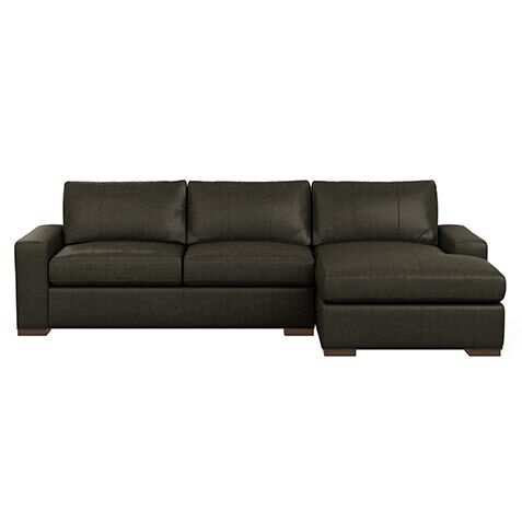 Conway Two-Piece Leather Sectional image