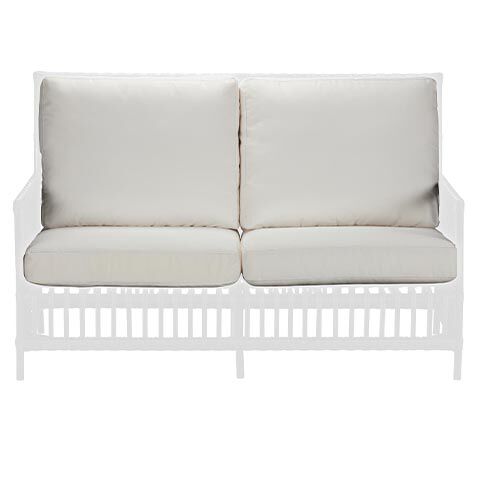 Vero Dunes Outdoor Loveseat Replacement Cushion Set image