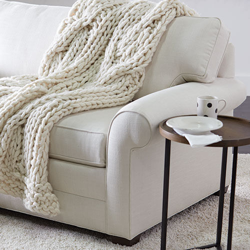 Bennett Roll-Arm Chair-and-a-Half 