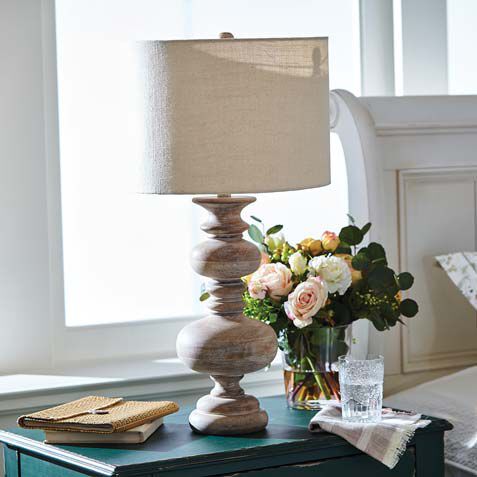 Leeka Turned Baluster Table Lamp Product Tile Hover Image 096076