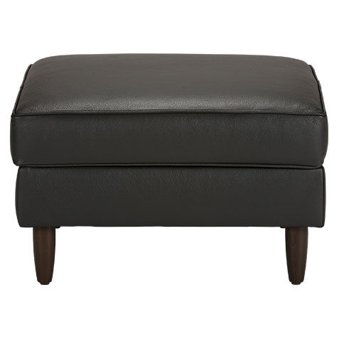 Marcus Leather Ottoman image