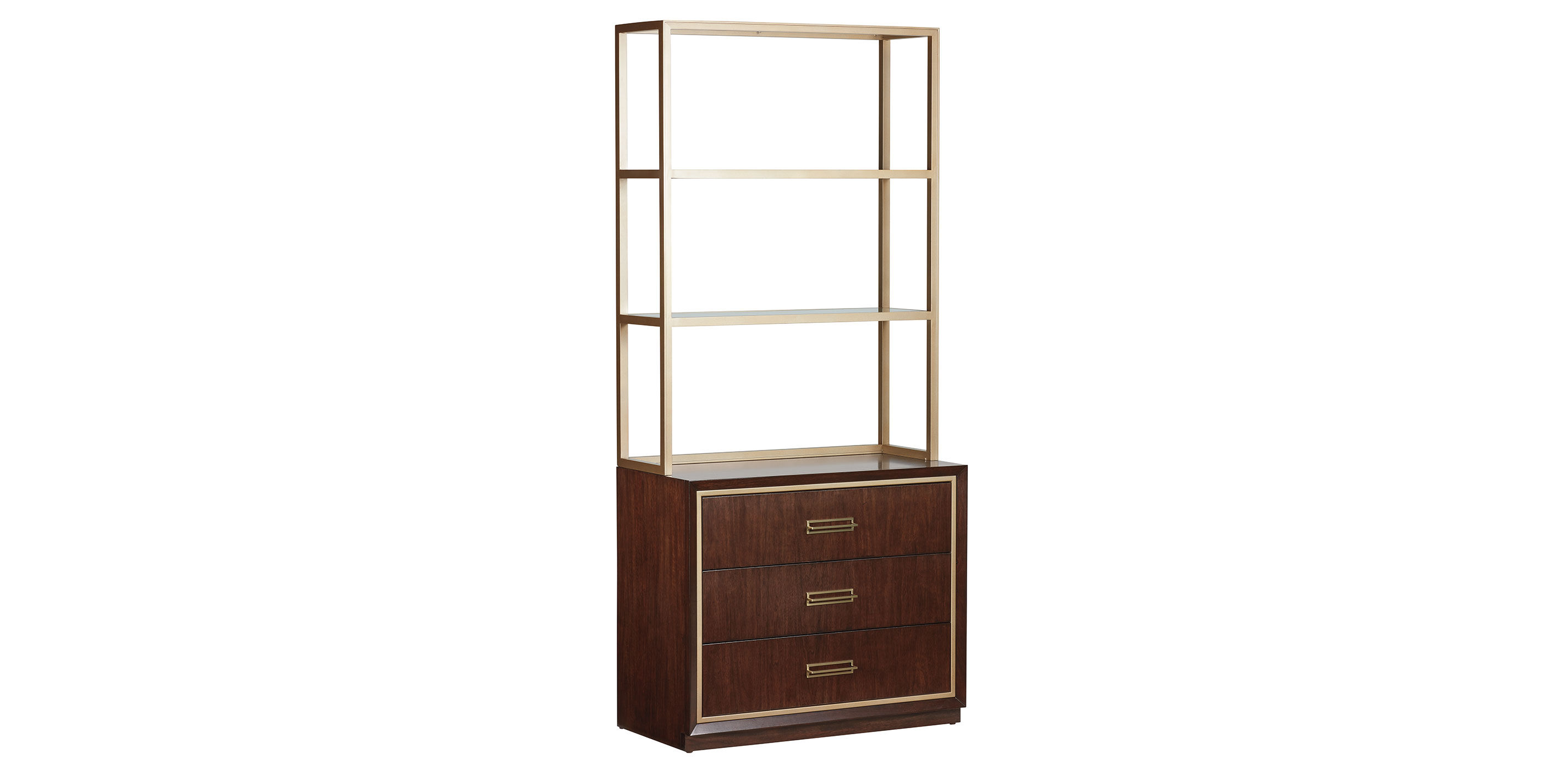 Faraday Classic Two-Drawer File Cabinet with Hutch_1