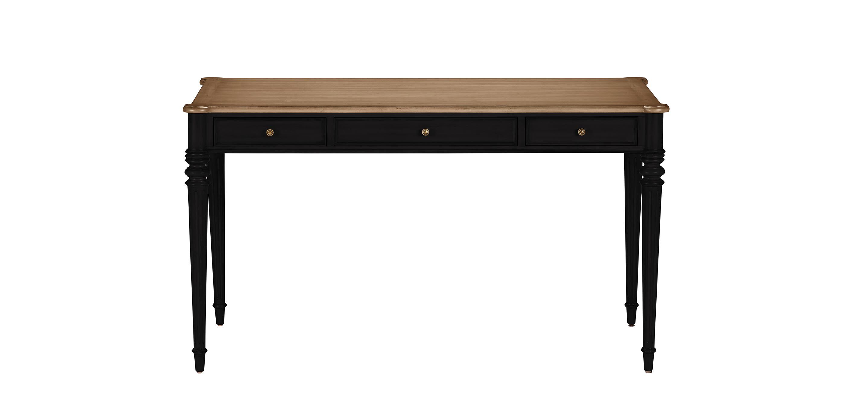 Custom Turret-Corner Home Office Desk