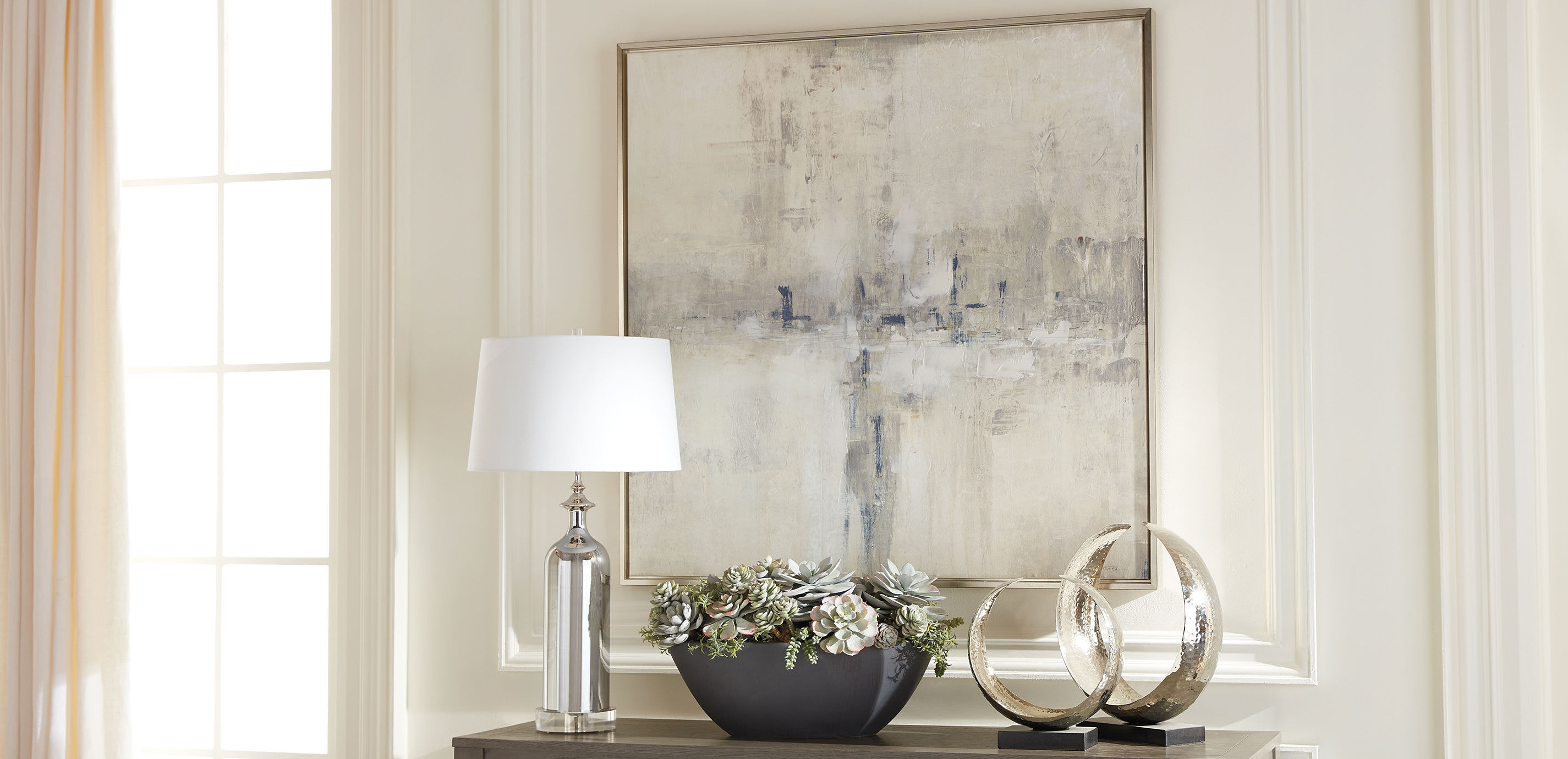 Mixed Succulents in Dark Grey Oval Planter_3