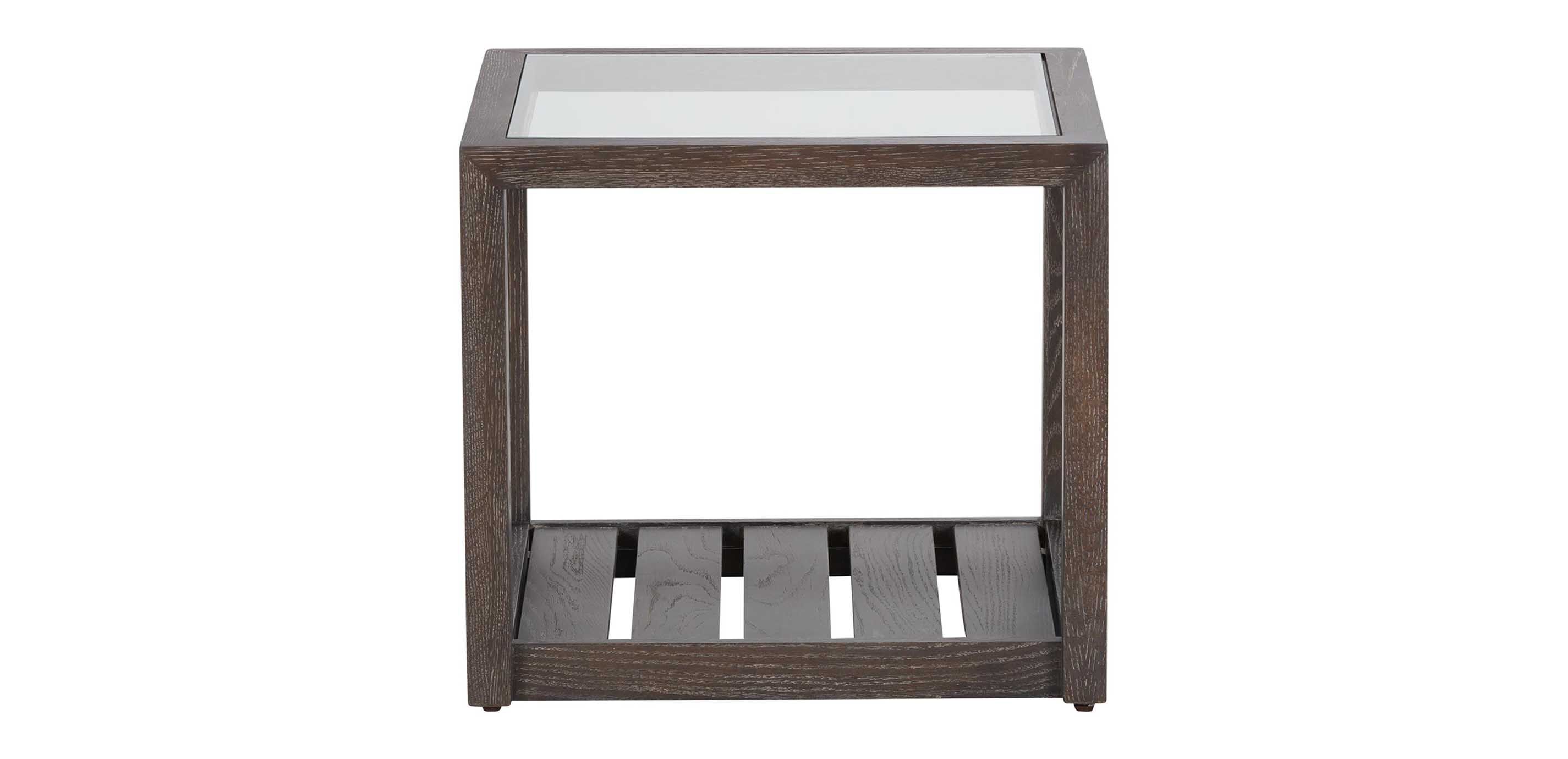 Lyons Wood and Glass Bunching Table_3