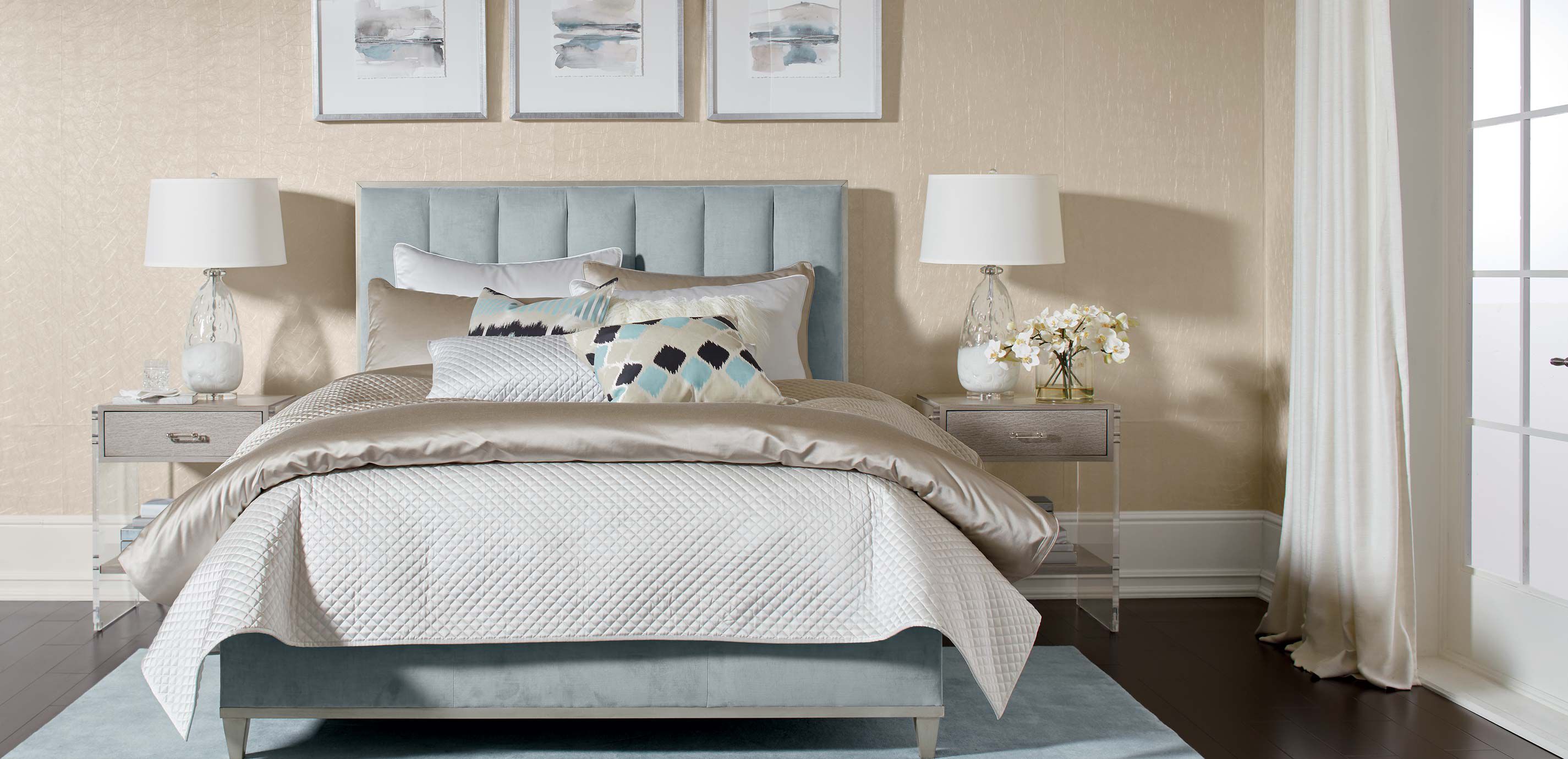 Salena Solid Duvet Cover and Shams, Taupe_9