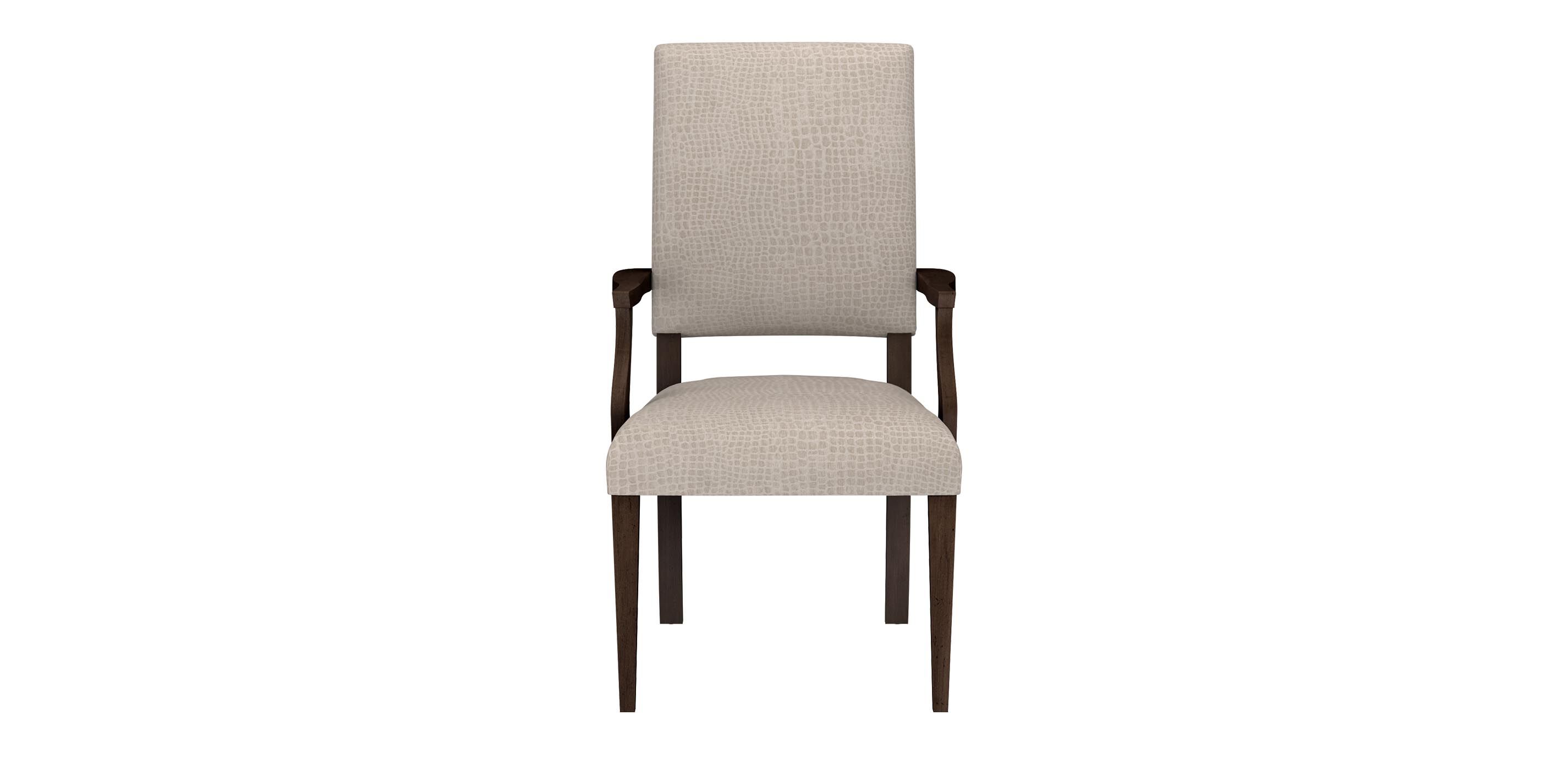 Hadley Arm Chair, Square Back, Tapered Leg Summer 2025 Magazine