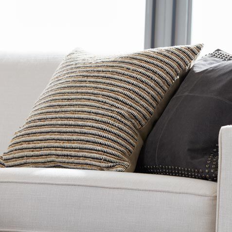 Modern Botanical Silk Pillow Product Tile Hover Image 065783