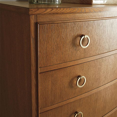 Heston Oak Tall Chest Product Tile Hover Image 365334