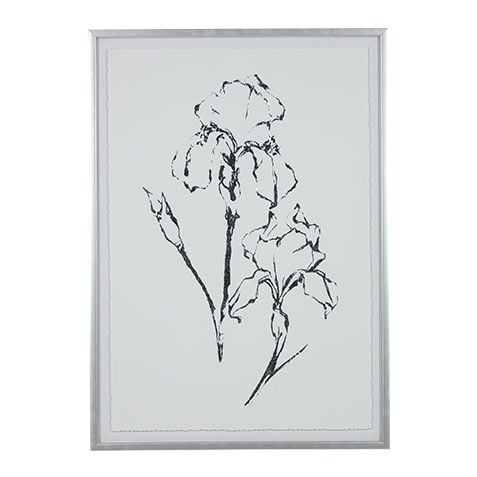 Silver Foil Floral II image