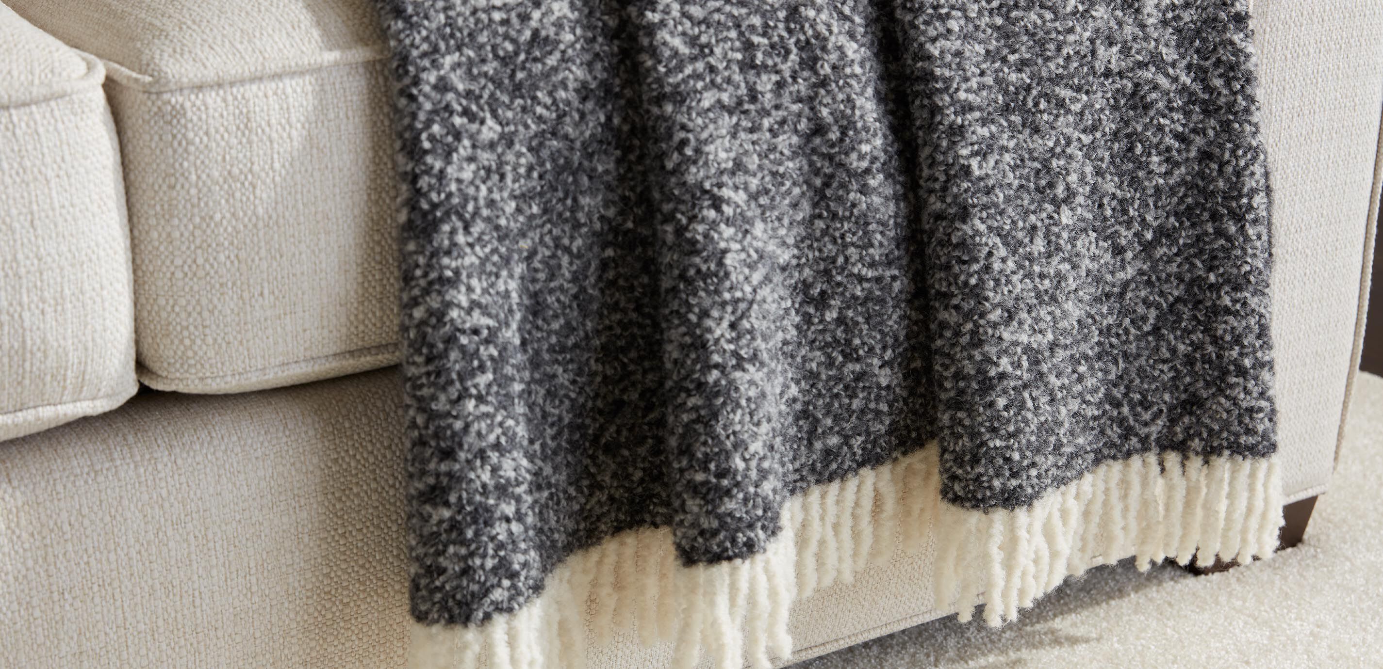 Mixed Boucl&eacute; Alpaca Throw_2