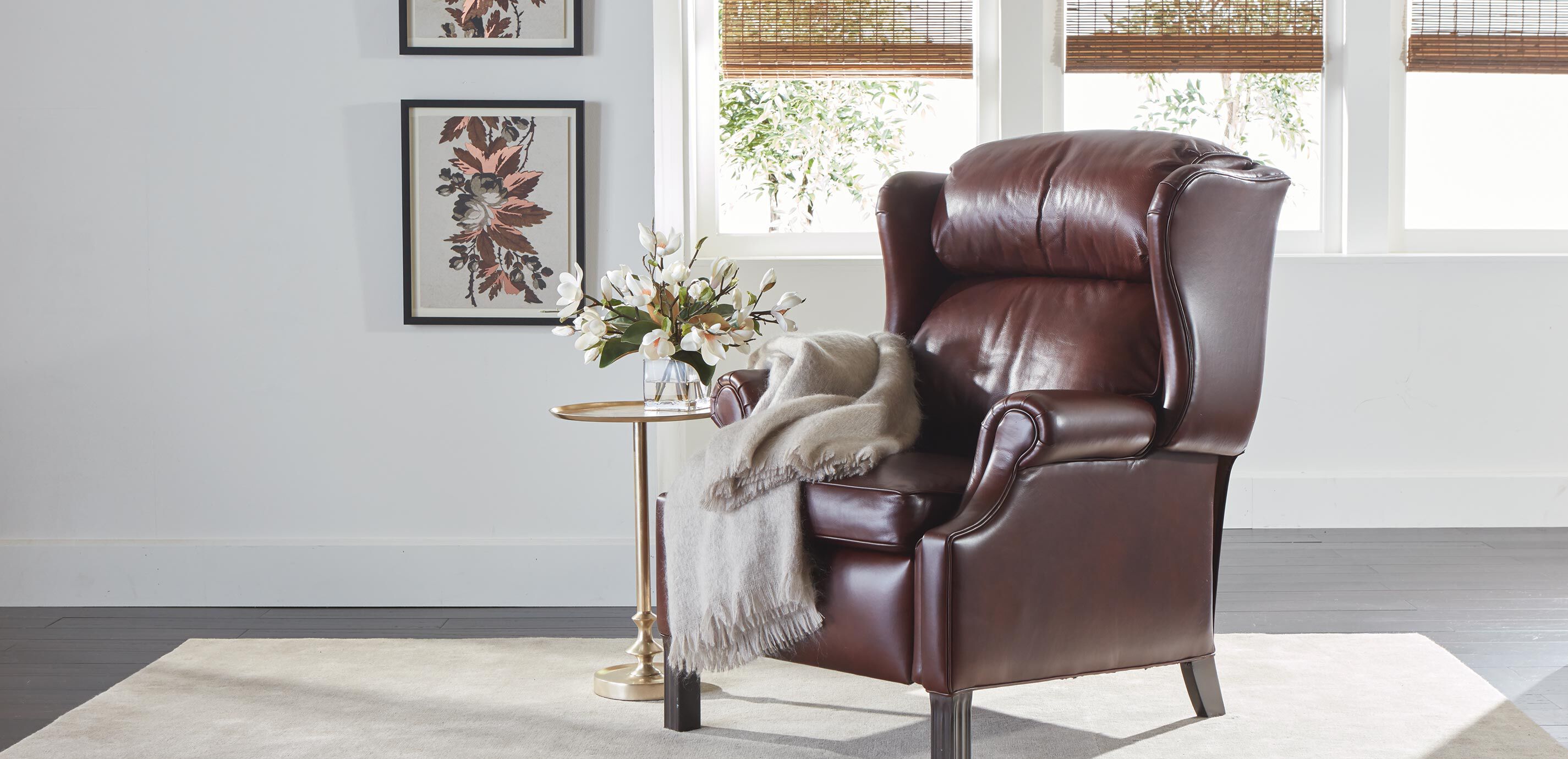 Townsend Leather Recliner | Recliners | Ethan Allen