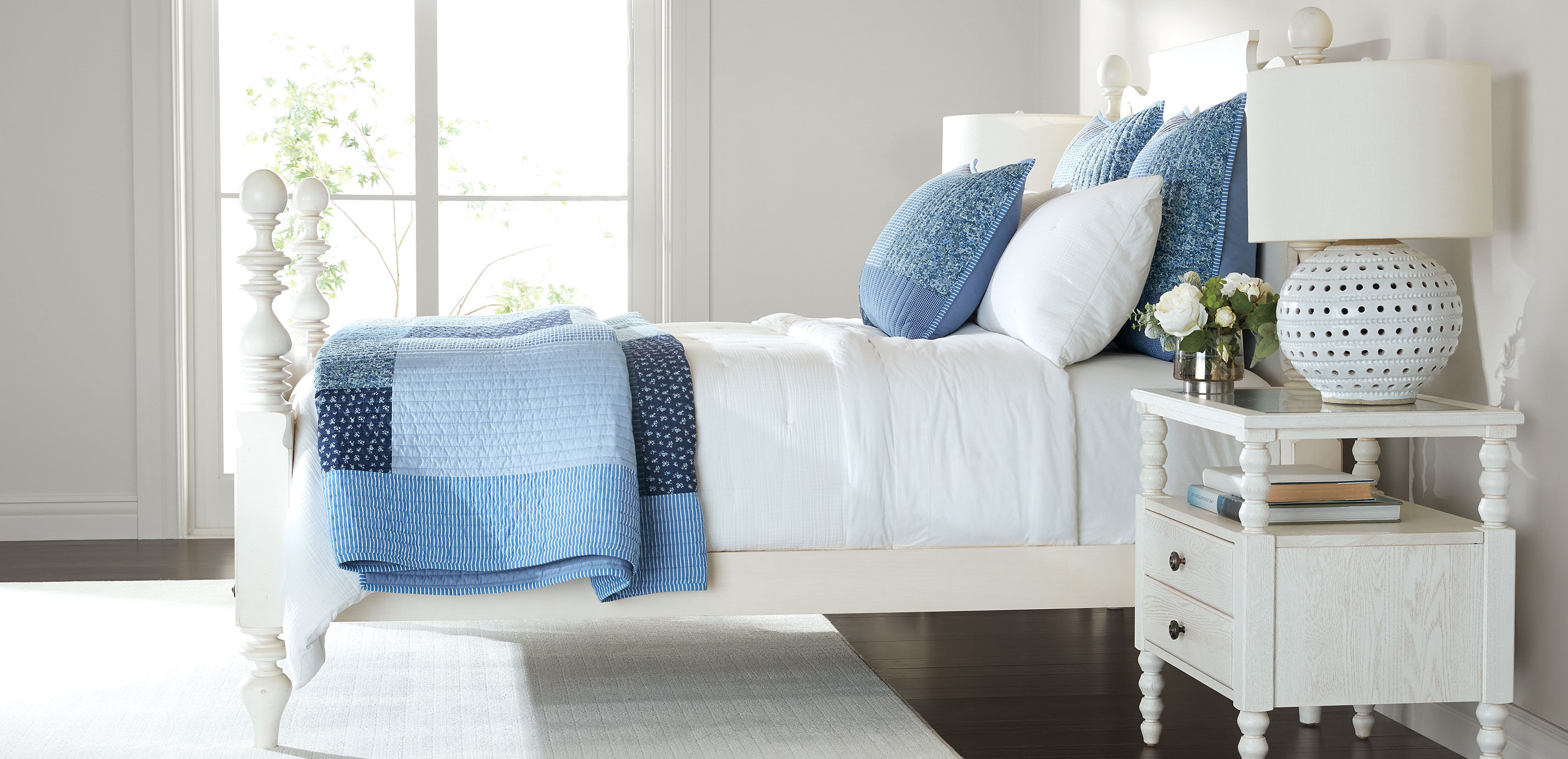 Mixed Patchwork Quilted Euro Sham_2