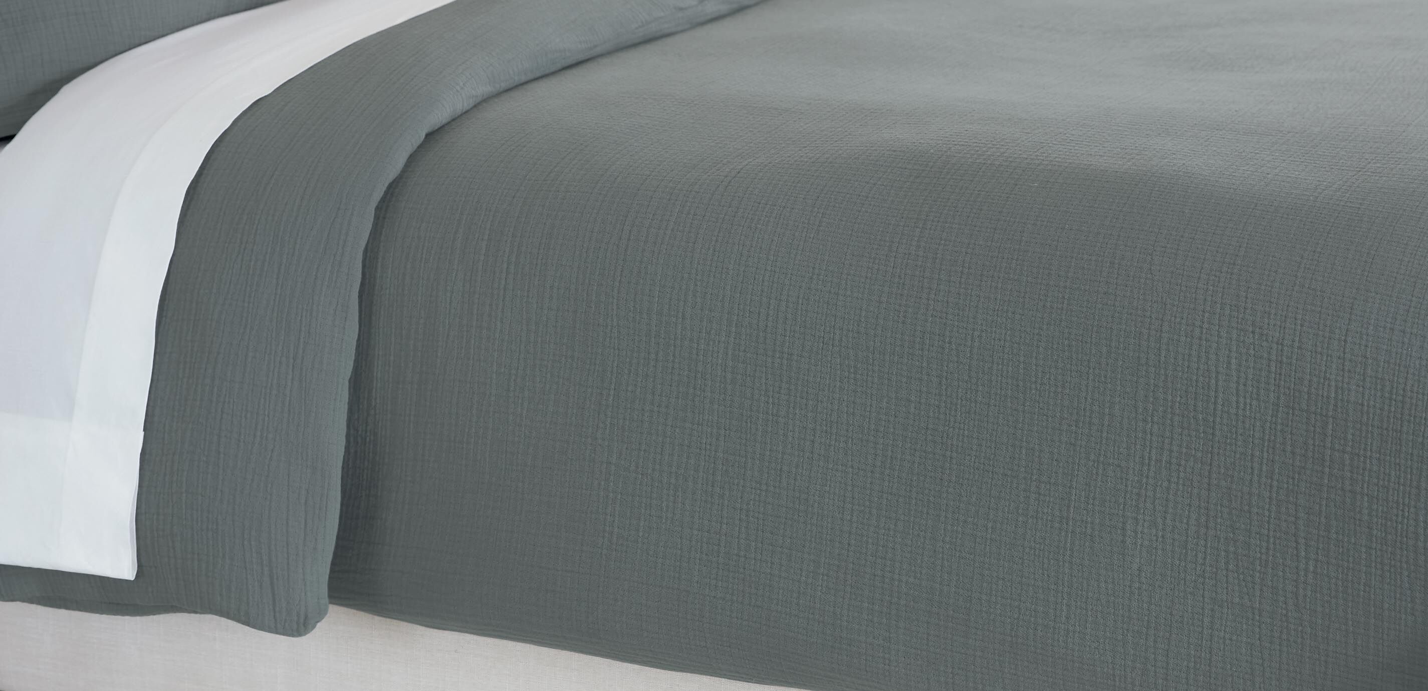 Cotton Gauze Duvet Cover Set_3