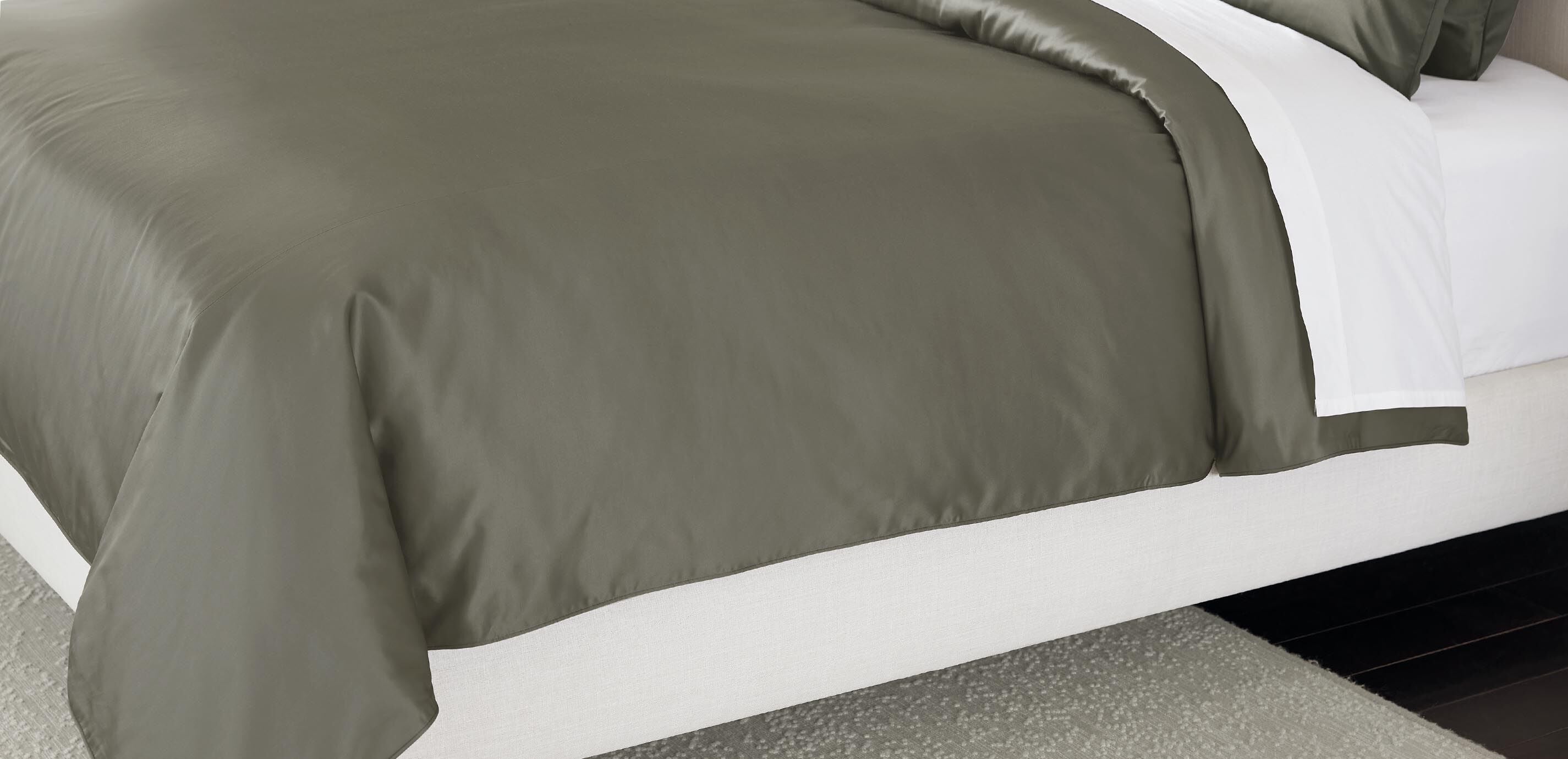 Salena Solid Duvet Cover and Shams Set, Eucalyptus_3