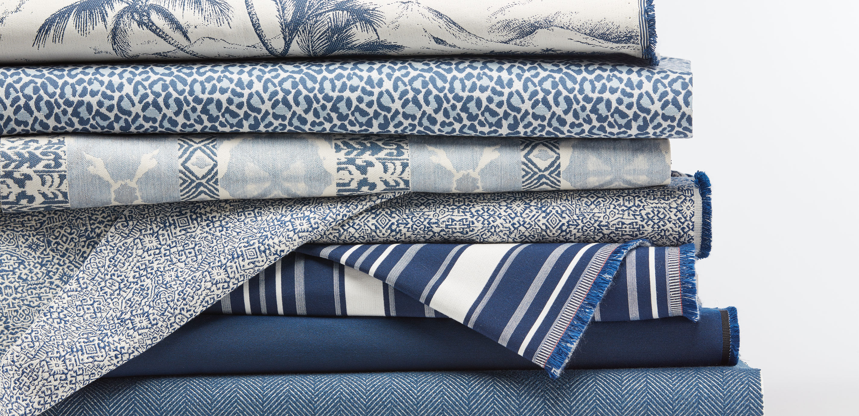 Saybrook Navy Fabric By the Yard_1