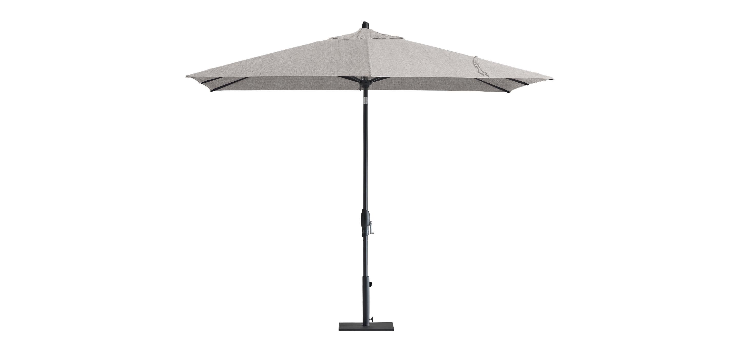 8'x10' Auto Tilt Umbrella Black Pole