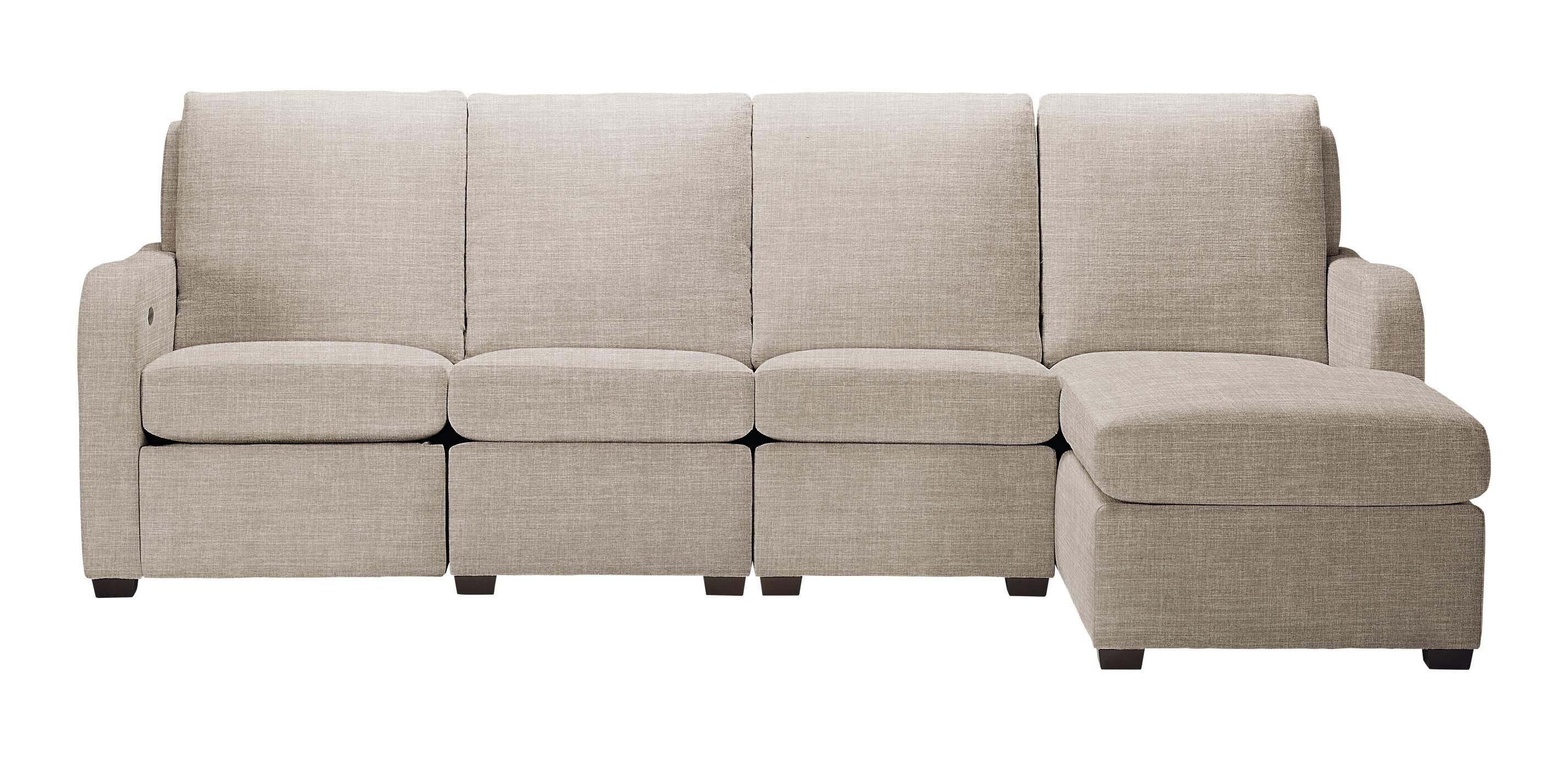 Jennings Four-Piece Motion Sectional with Chaise