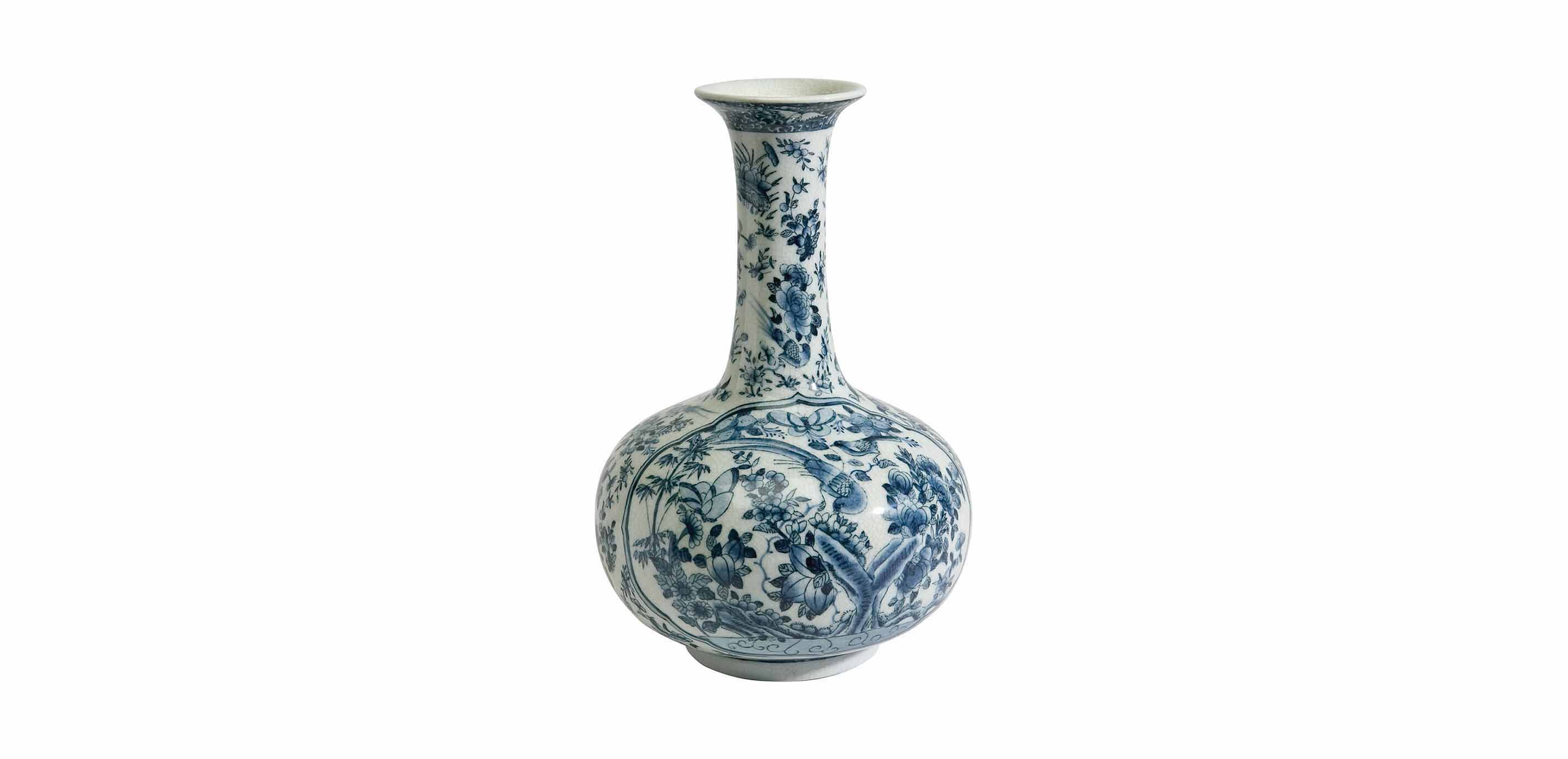Blue and White Porcelain Vase