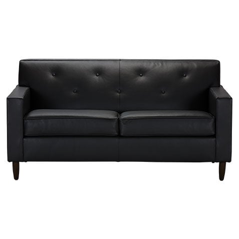 Marcus Leather Track-Arm Sofa image
