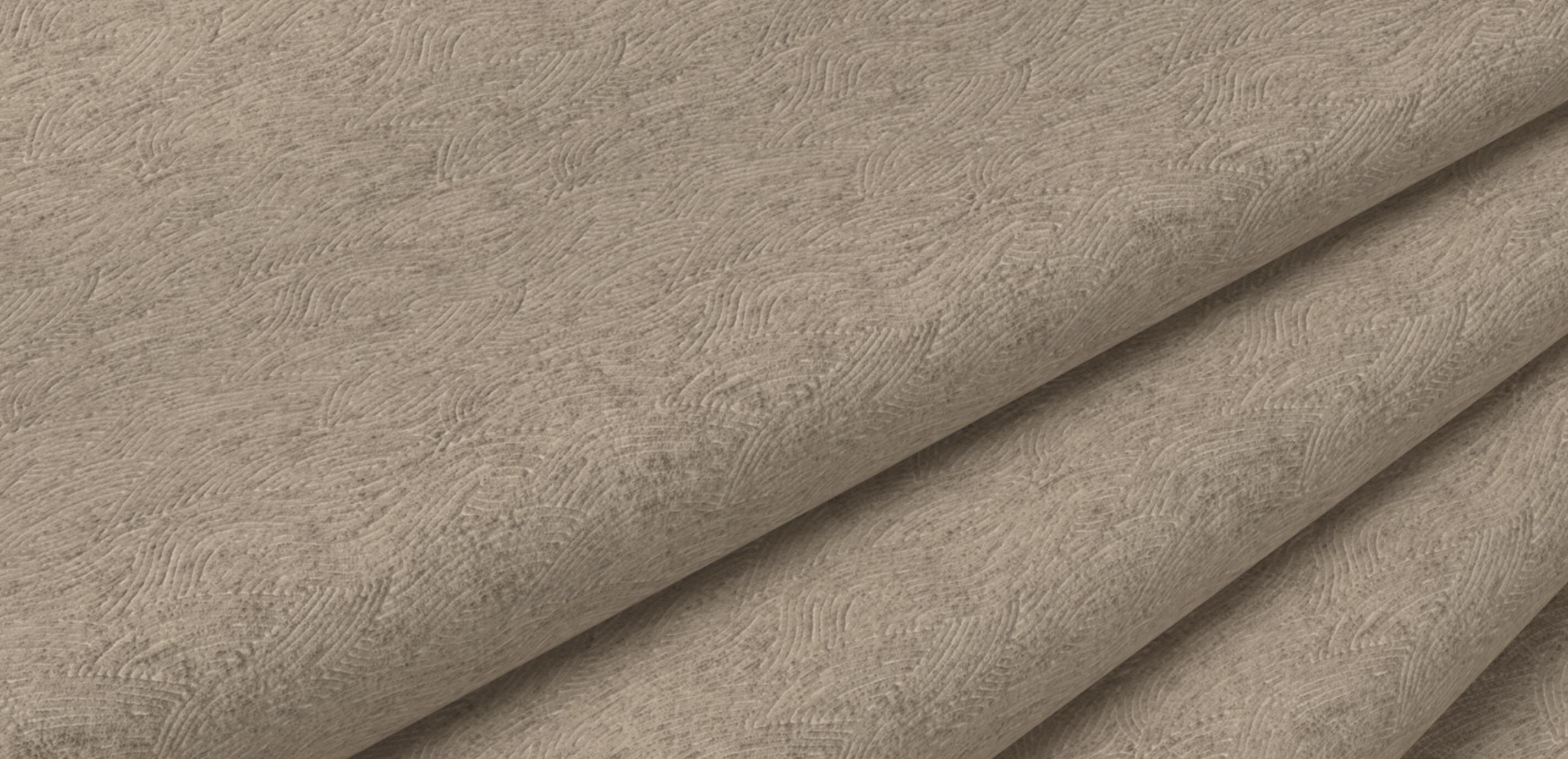 Wavelength Cocoa Fabric By the Yard_1
