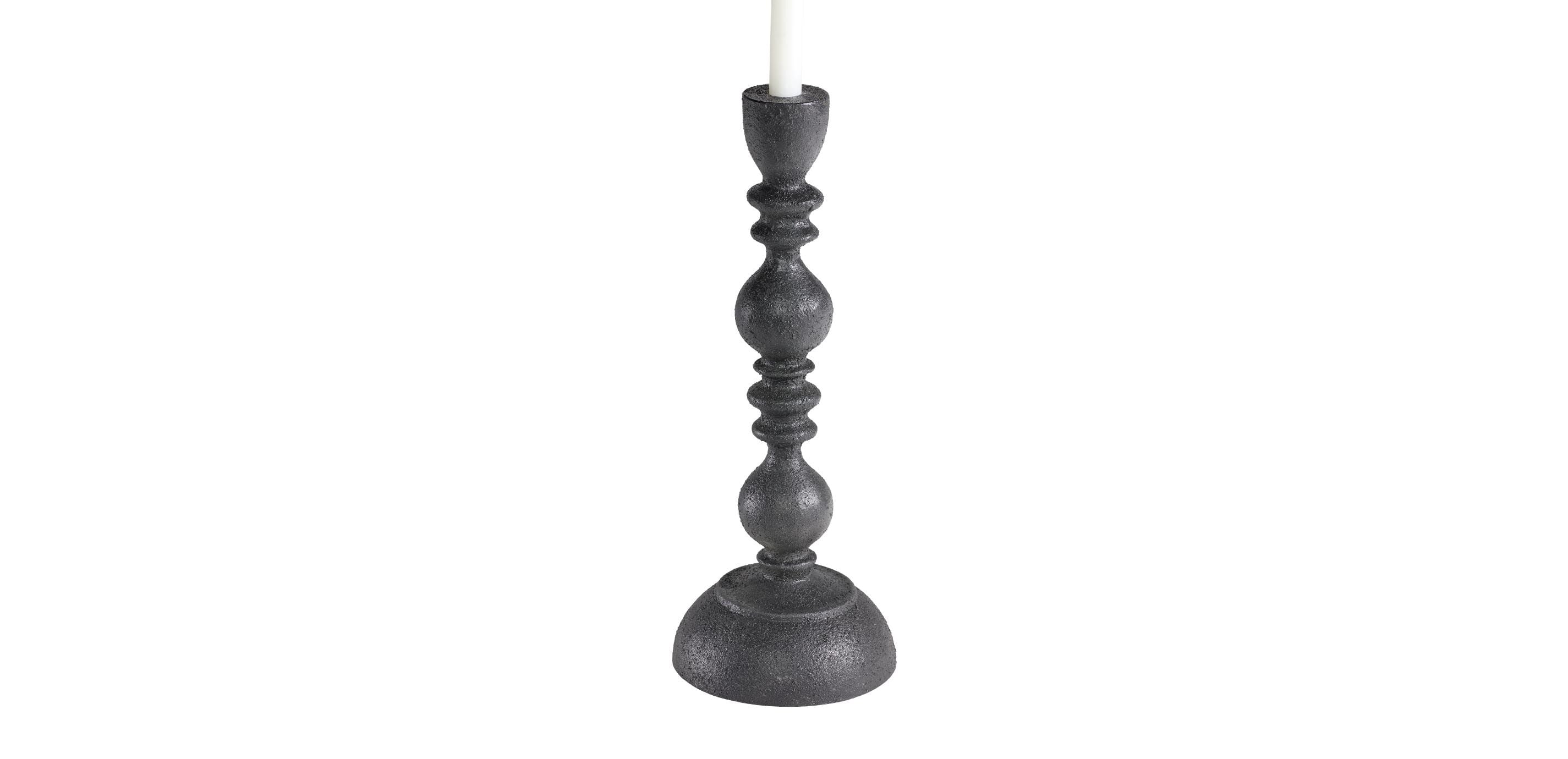 Waylan Cast Iron Taper Candlestick