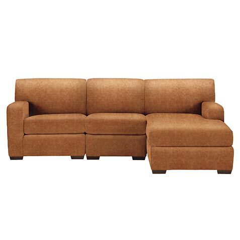 Kellan Leather Three-Piece Chaise Sectional image 721073G1
