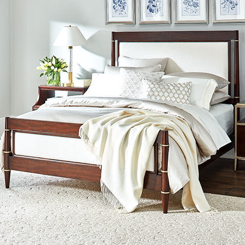 Clement Upholstered Panel Bed Product Tile Hover Image 275601G