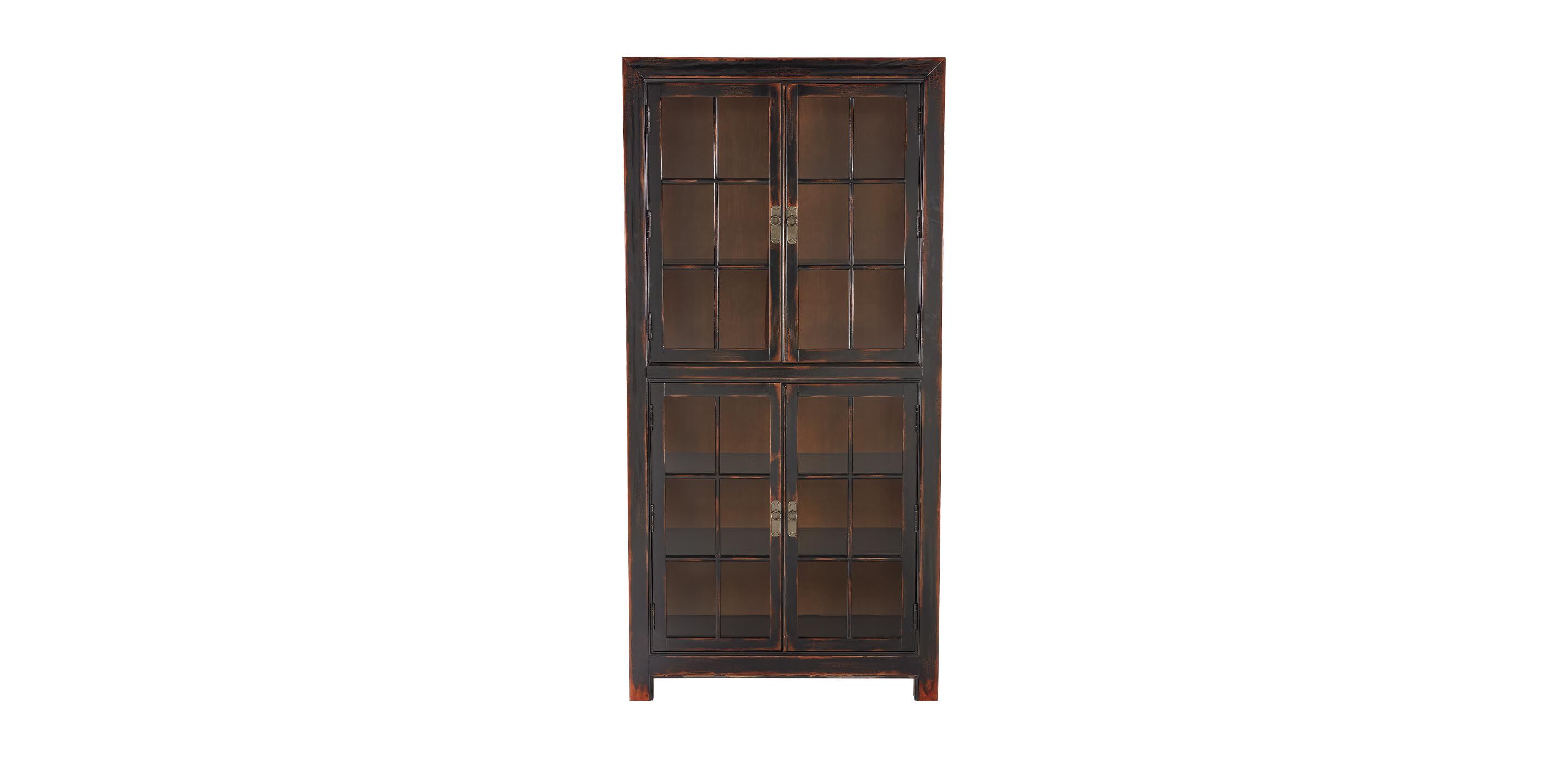 Ming Tall Display Cabinet