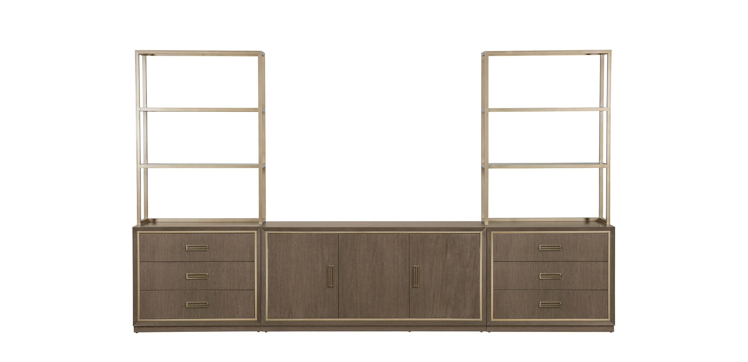 Faraday Classic Five-Piece Media Center with Drawers