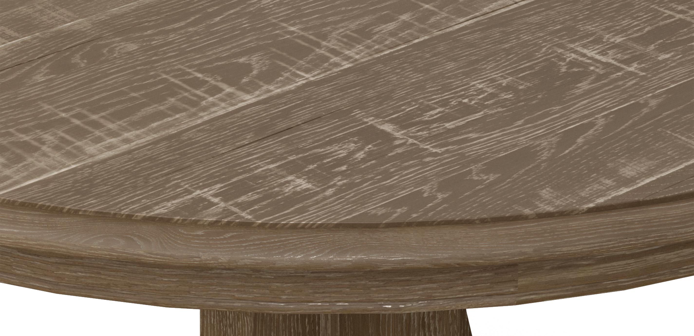 Corin Rough-Sawn Round Extension Dining Table_4