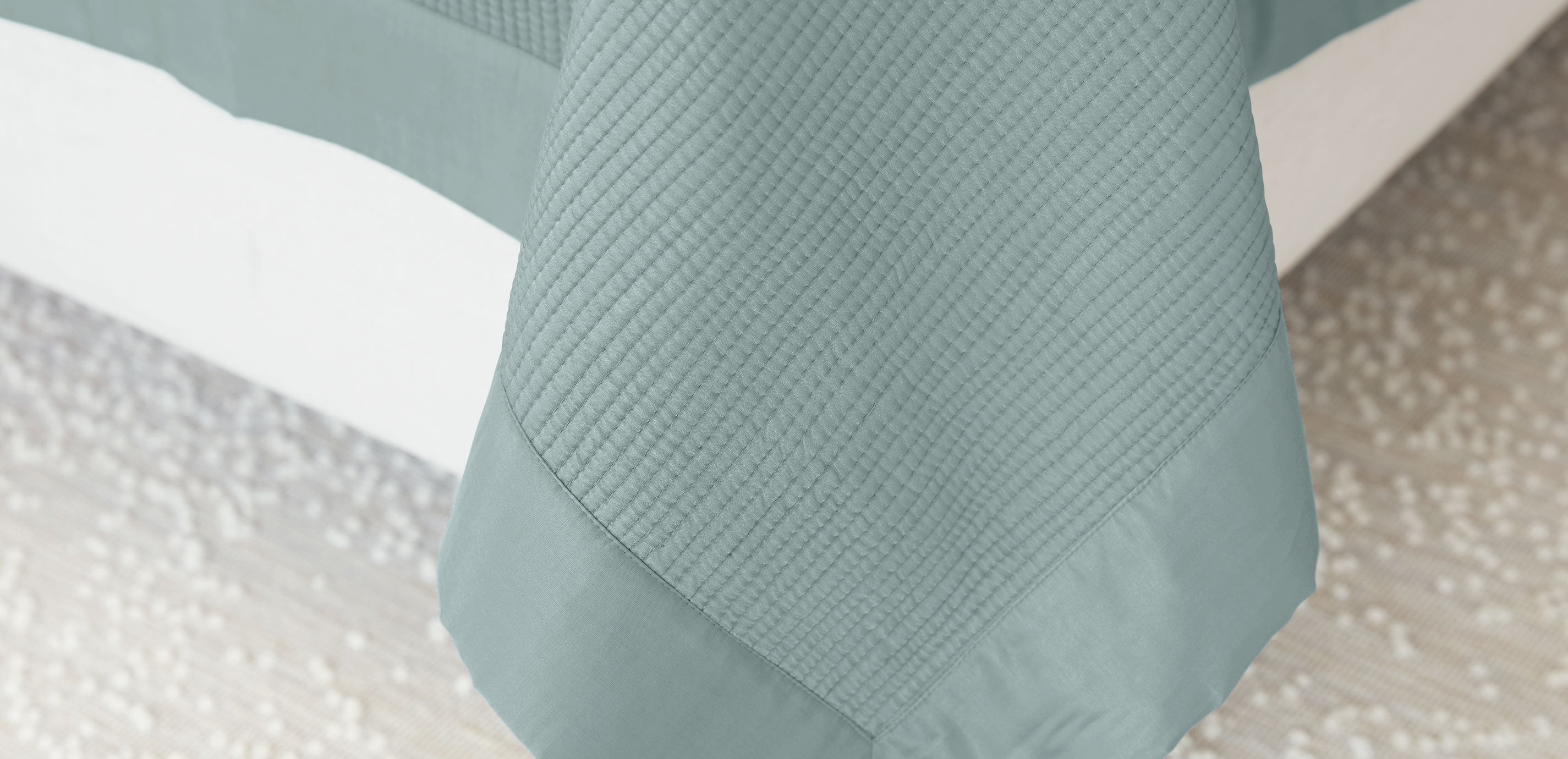 Silk-Blend Channel Quilt and Shams Set_4