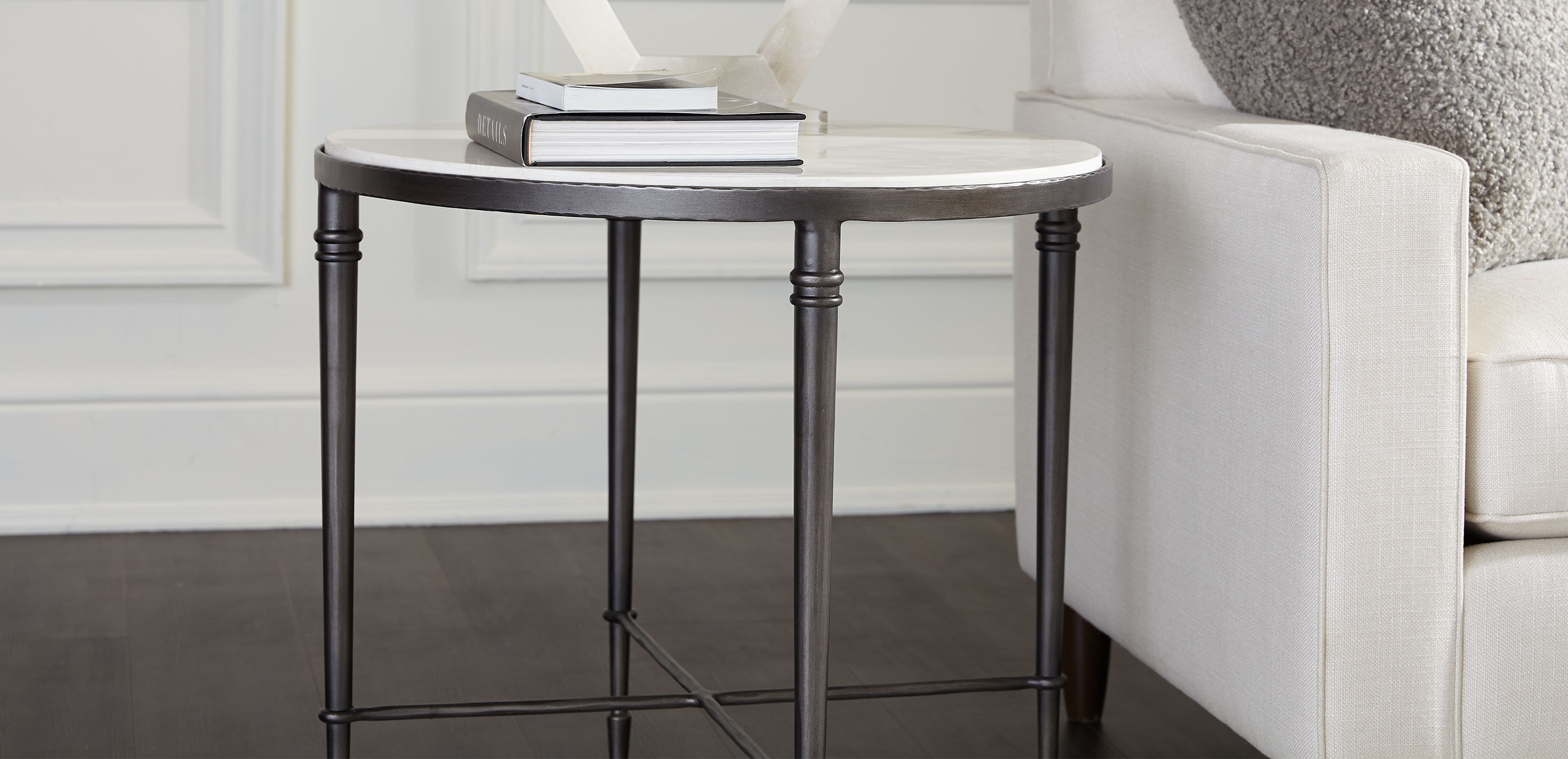Valeria Stone-Top Oval End Table_9