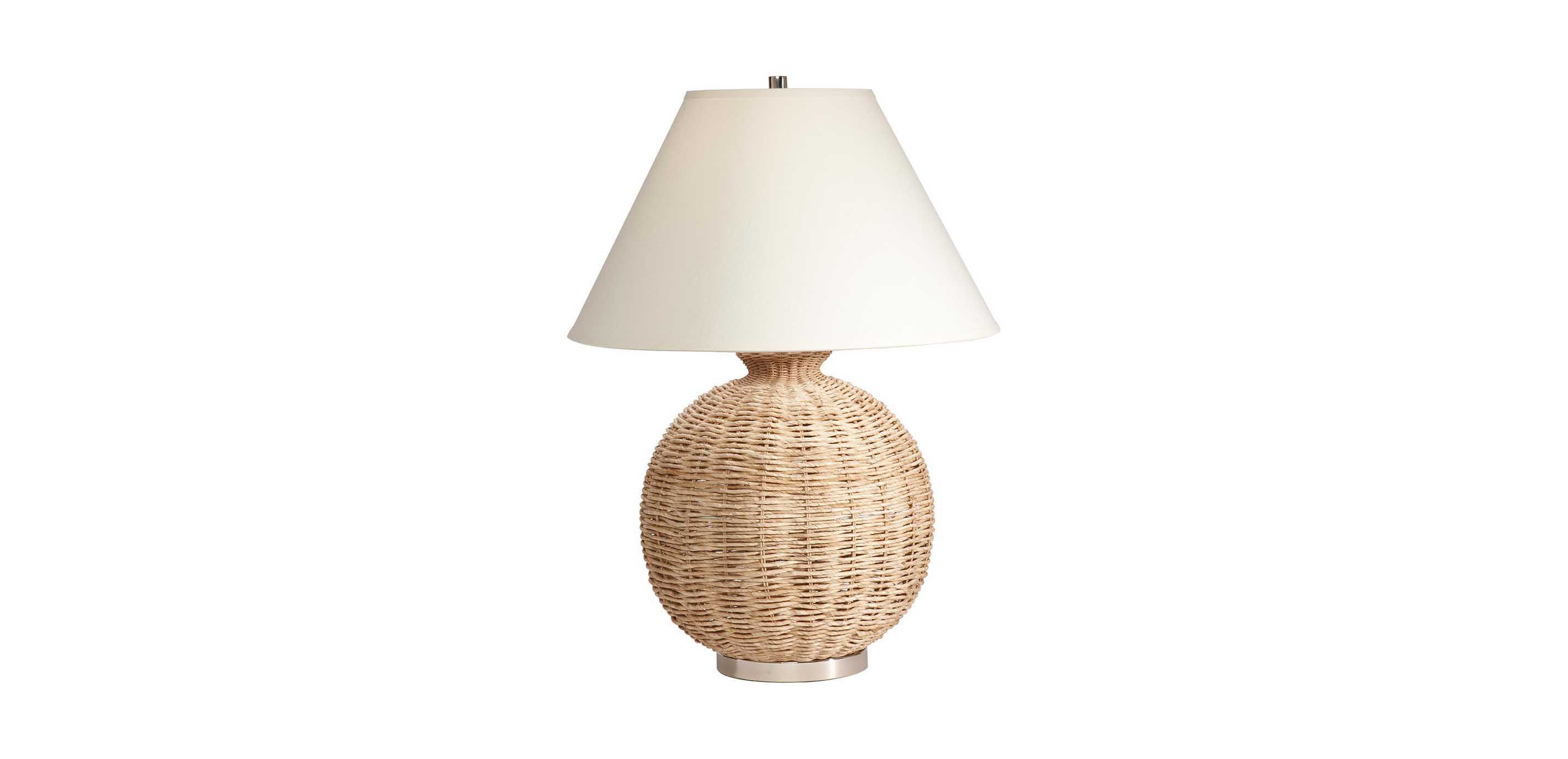 Seagrass Table Lamp