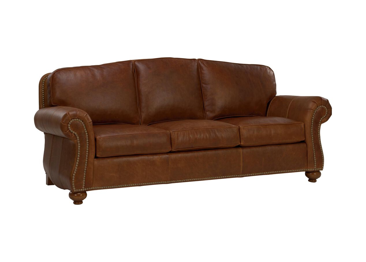 Whitney Leather Sofa Sofas & Loveseats Ethan Allen