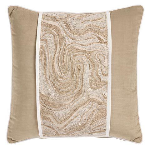 Sauri Velvet Panel Pillow image 062077