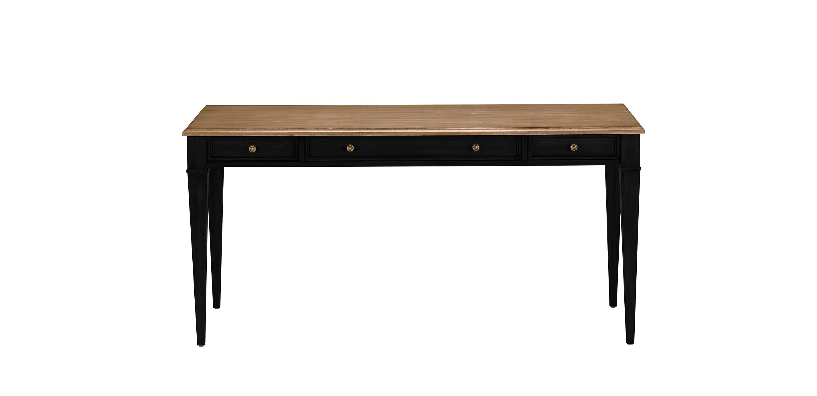 Custom Square-Corner Home Office Desk