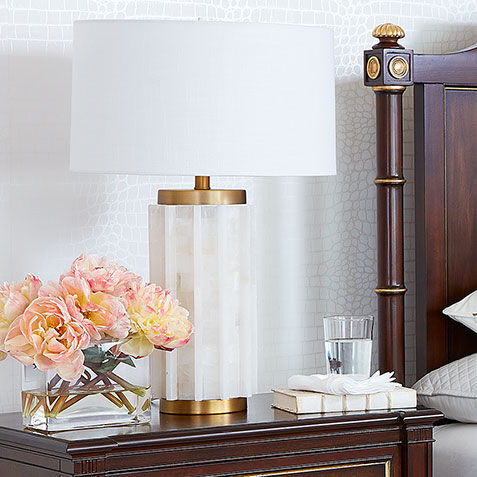 Farida Alabaster Table Lamp Product Tile Hover Image 096145