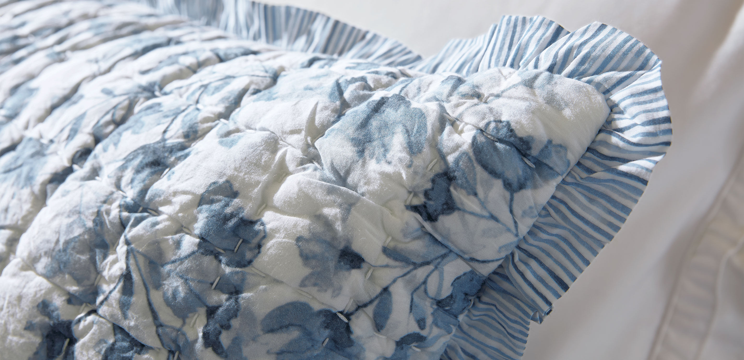 Watercolor Floral Euro Sham_3