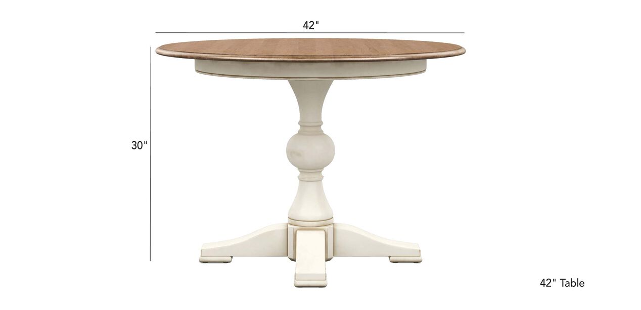 Cooper Round Dining Table, 42 Inch Round Dining Tables