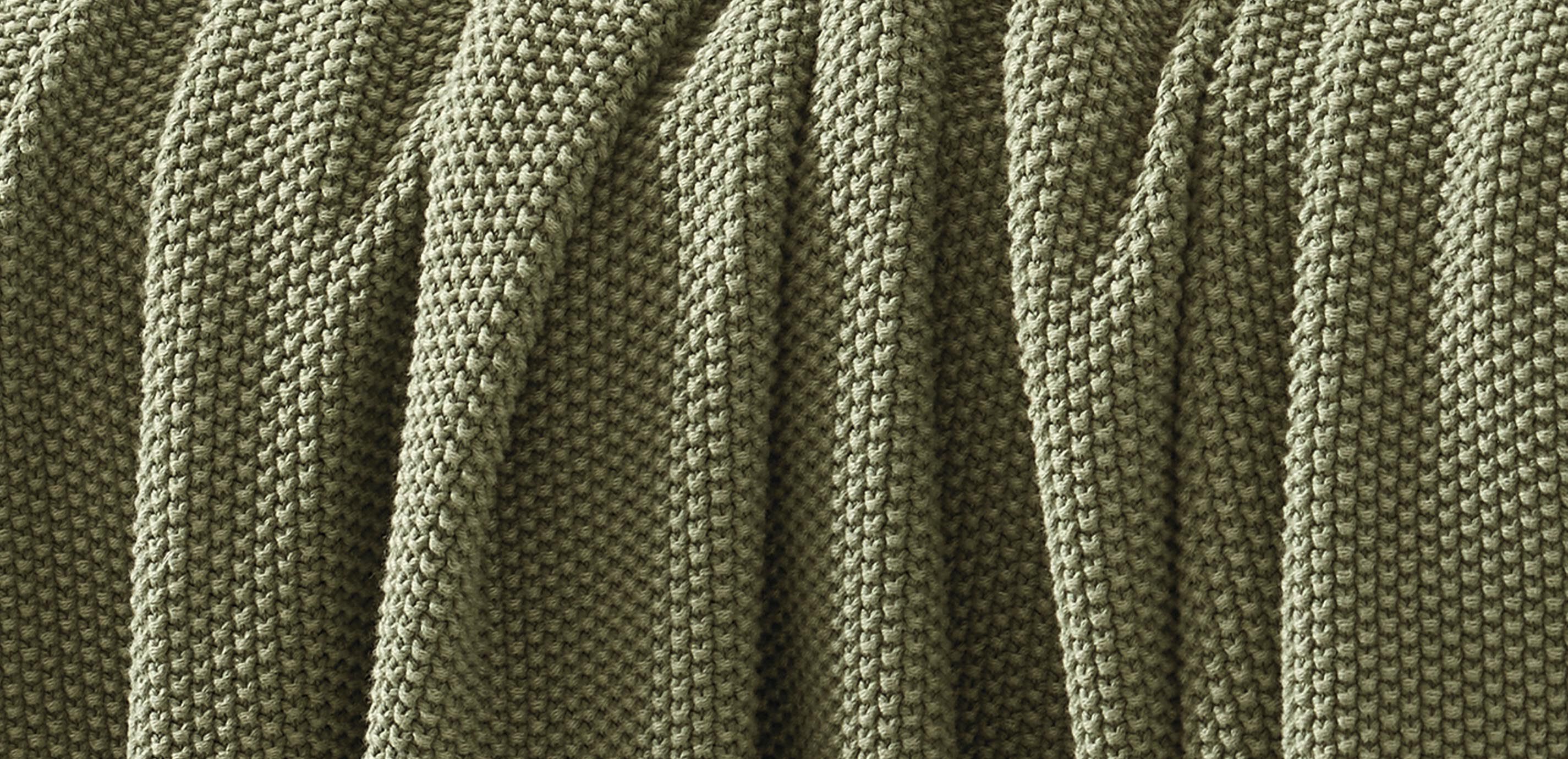 Mini Moss-Stitch Crochet Throw_2